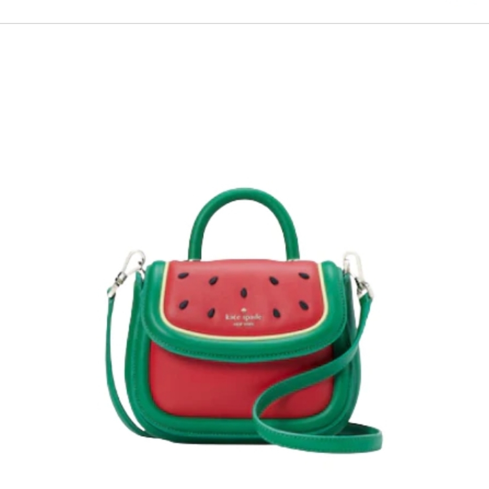 Coming Soon Kate Spade Watermelon Puffer Crossbody EUC